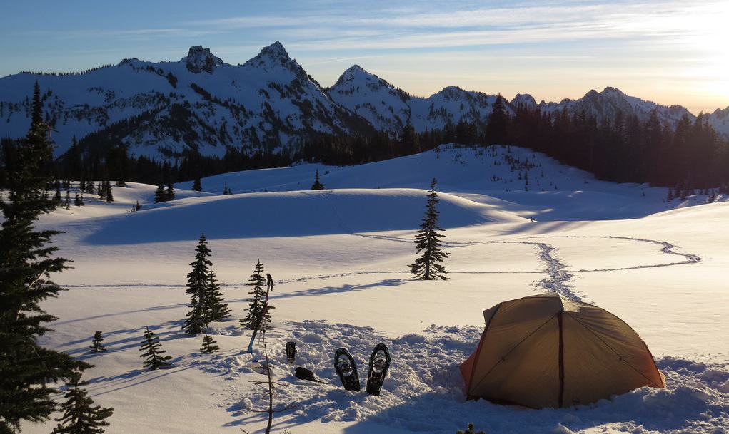 Winter Camping at Mount Rainier