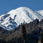 view of Rainier between Cayuse and Chinook