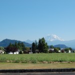 View of Mt. Rainier from Enumclaw
