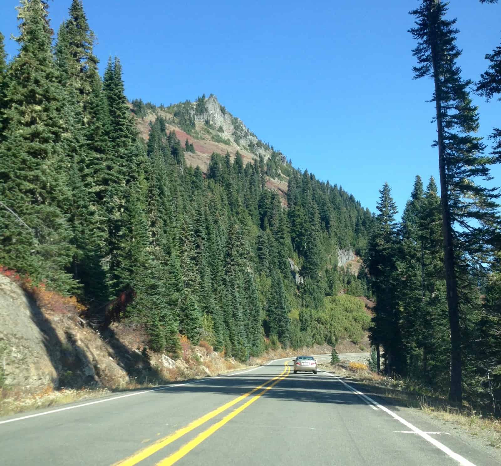 Enjoy a Scenic Drive Around Mt. Rainier This Fall