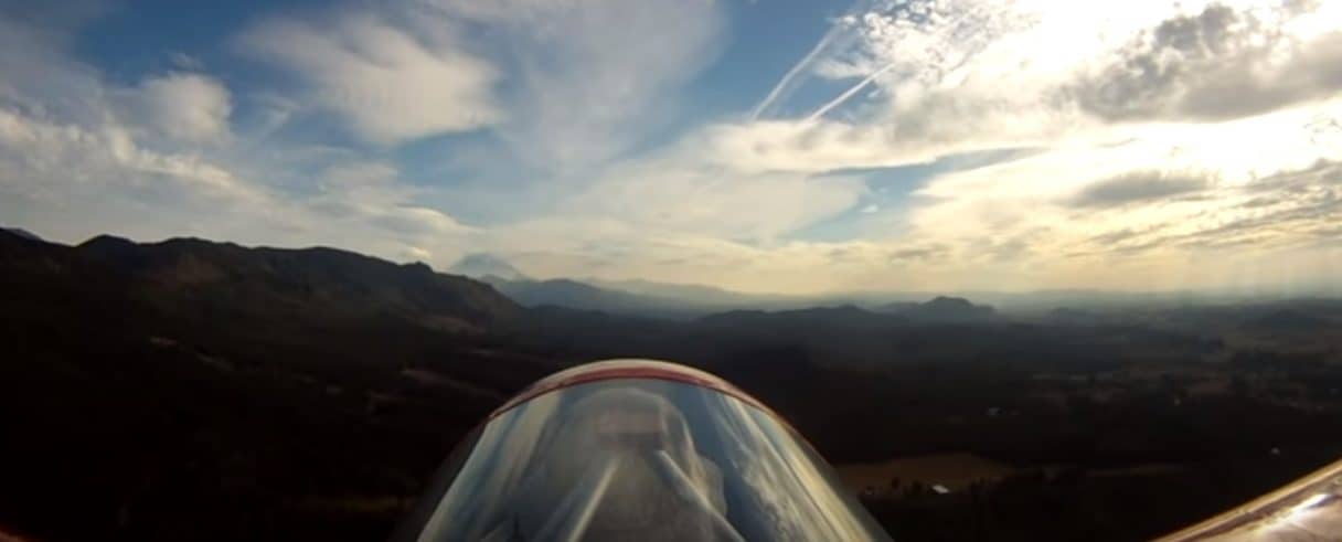 Glider Flights near Mount Rainier
