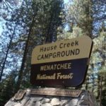 Hause Creek Campground Sign
