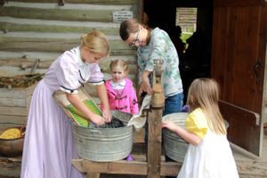 Children can experience pioneer life at Pioneer Farm