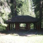Structure outside at Soda Springs Campground