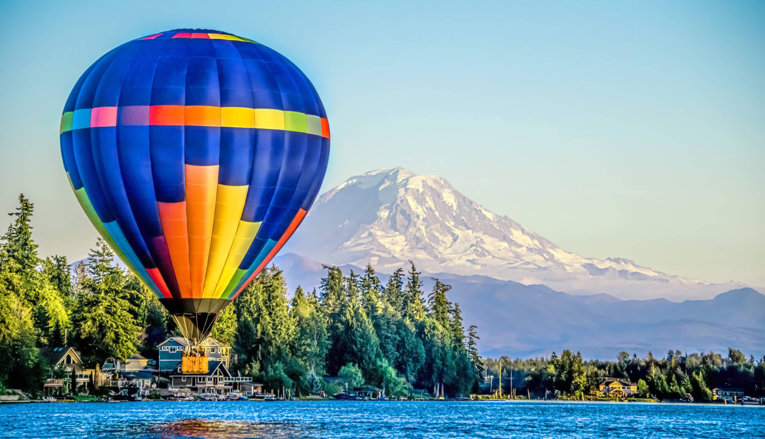 Take Your Adventure to New Heights with Hot Air Balloon Rides Near Mt. Rainier