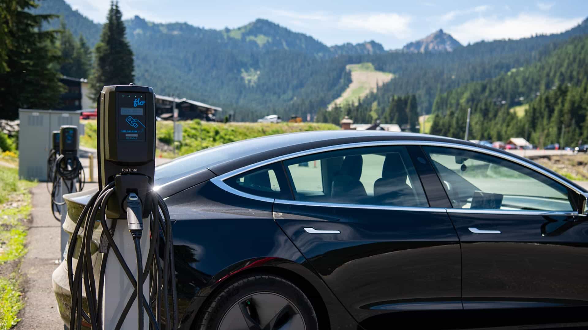 Crystal Mountain Resort Adds EV Charging Stations