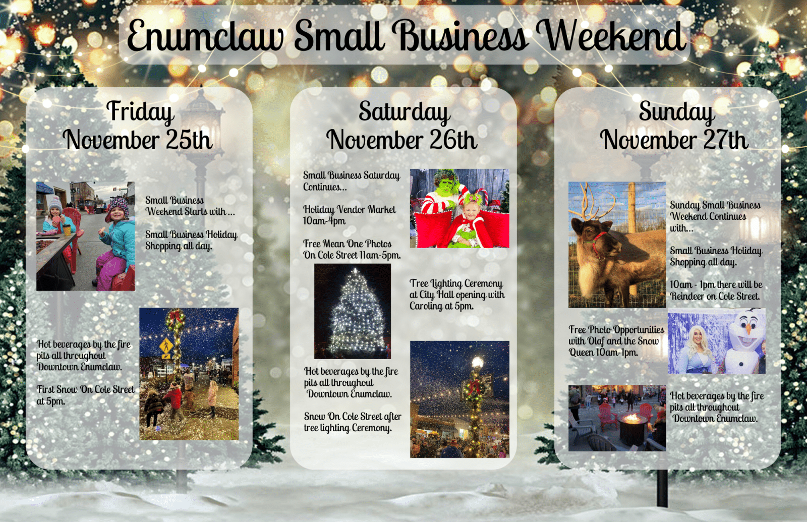 Enumclaw Small Business Graphic